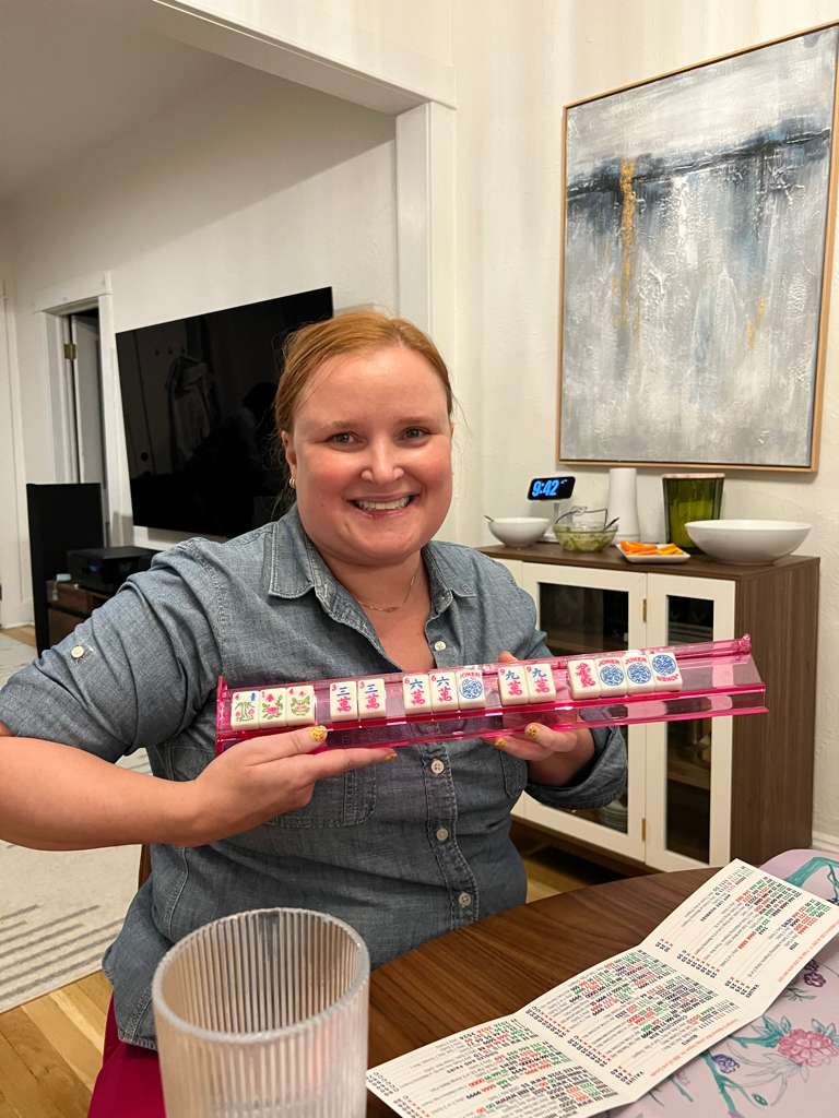 Mandy's winning hand
